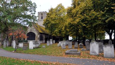 A view of St Margaret's Church in Barking, east London, as alleged serial killer , Stephen Port 40, of Cooke Street, Barking in east London, has appeared in Barkingside Magistrates accused of drugging and murdering four young men he met on gay websites, and dumping their bodies in and around a churchyard in east London. PRESS ASSOCIATION Photo. Picture date: Monday October 19, 2015. The bodies of two of the men were found by a dog walker less than a month apart in the churchyard of St Margaret's Church in North Street in Barking, while another was found near the ruins of Barking Abbey. See PA story COURTS Poison. Photo credit should read: Nick Ansell/PA Wire